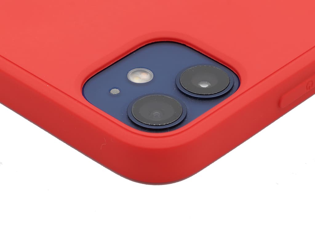 Silikonový kryt na iPhone 12 Mini - Červený - 5